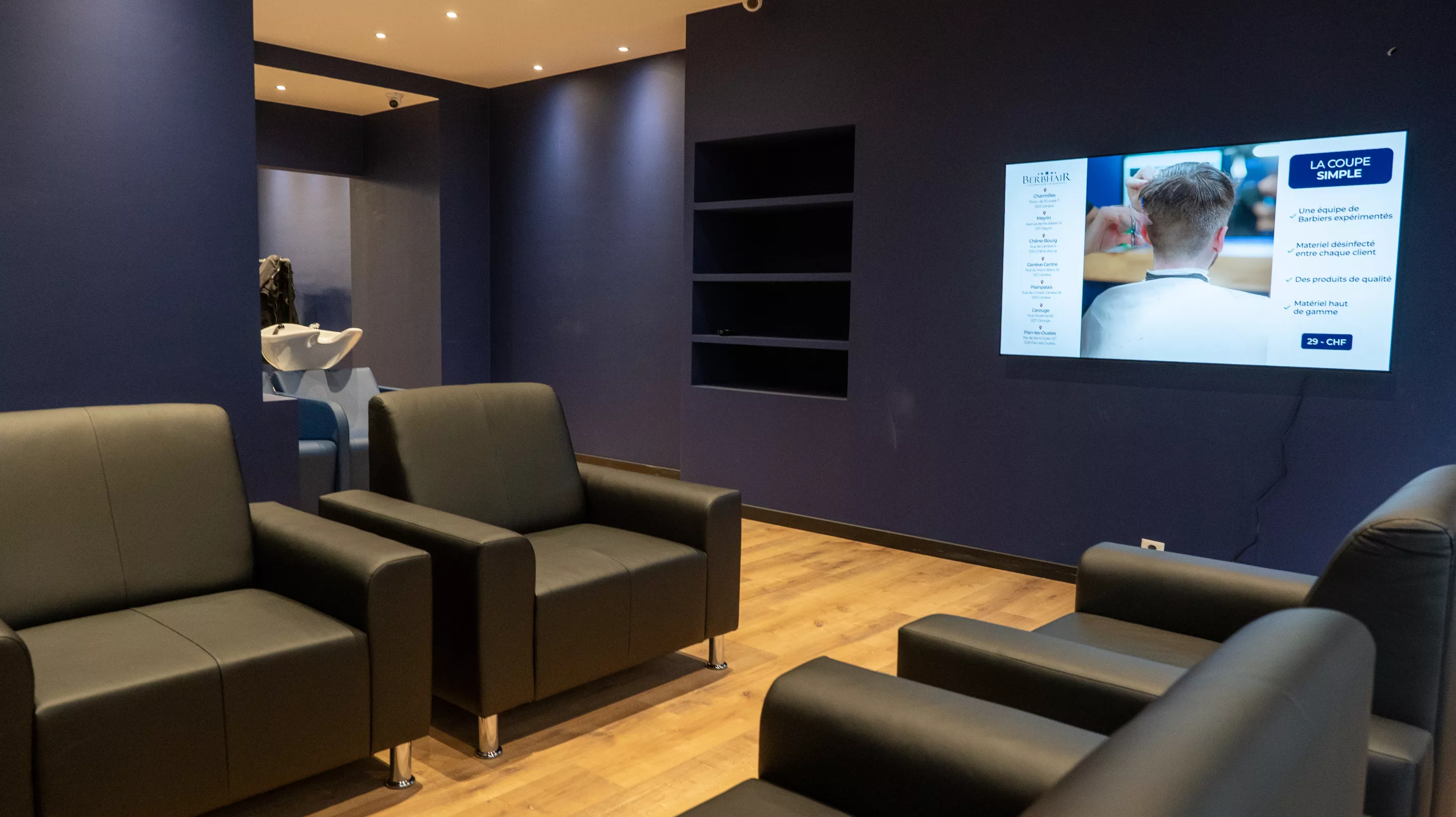 Intérieur salon plainpalais